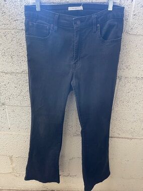 Levi’s 726 Black Denim Flare Jeans